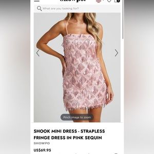 Showpo - Shook Mini Dress